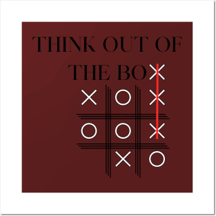 Think out of the box Posters and Art